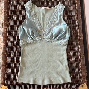Charlotte Russe size small top with lace trim